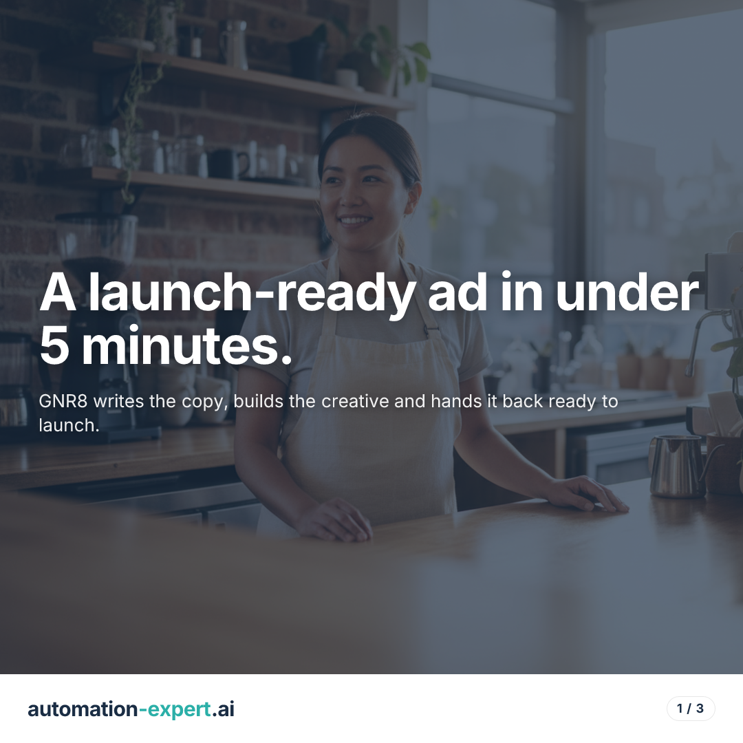 Story carousel generated by GNR8